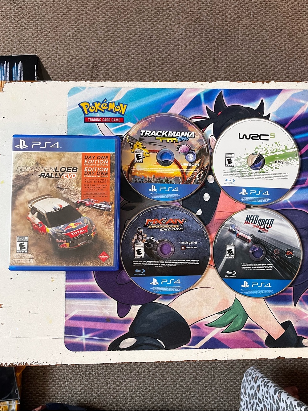 PS4 Racing Game Bundle; Need For Speed, W2C5, Trackmania Turbo, & More!